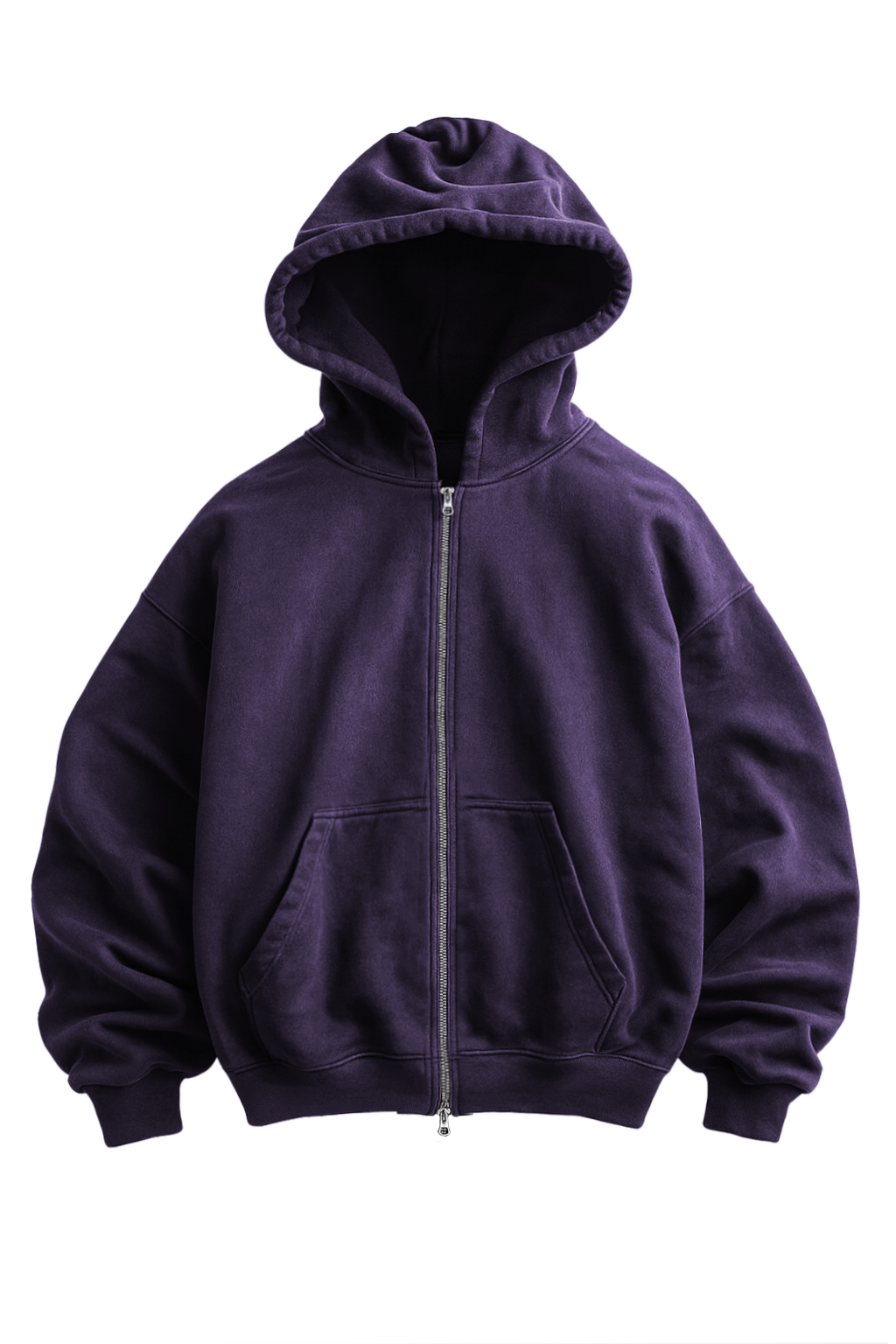 Amethyst 'Zip-Up Jacket'